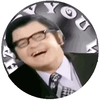 Man In Suit Smiling Thank You Sticker