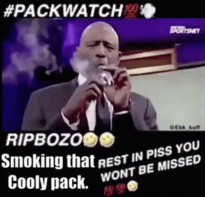Man In Suit Smoking Cigarette At Microphone #Packwatch GIF