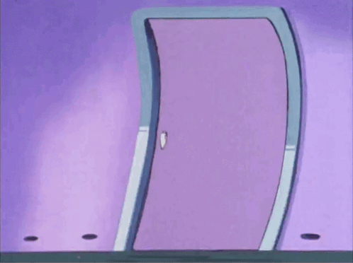 Man In Suit Standing In Doorway GIF