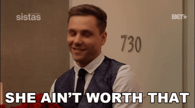 Man In Suit Standing In Front Of Door Saying 730 GIF