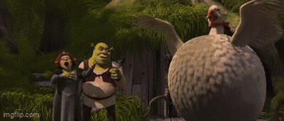 Man In Suit Surrounded By Falling Feathers GIF