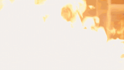 Man In Suit Surrounded By Flames GIF
