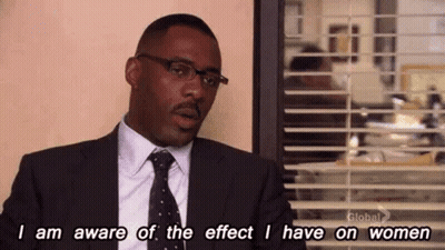 Man In Suit Talking About Effect On Women GIF