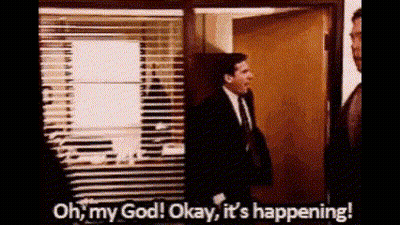 Man In Suit Talking To Another GIF