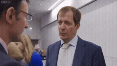 Man In Suit Talking To Another Man BBC GIF
