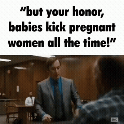 Man In Suit Talking To Another Man In Courtroom GIF