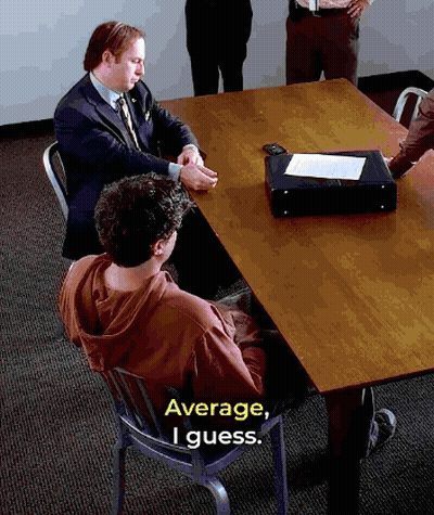 Man In Suit Telling Woman Better Call A Takishi GIF