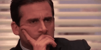 Man In Suit Thinking GIF