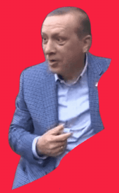 Man In Suit Thumbs Up Red Background GIF