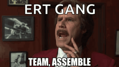 Man In Suit Tie Ert Gang Team Assemble GIF