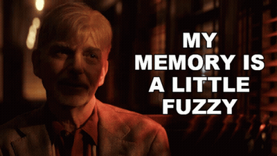 Man In Suit Tie My Memory Is Fuzzy GIF