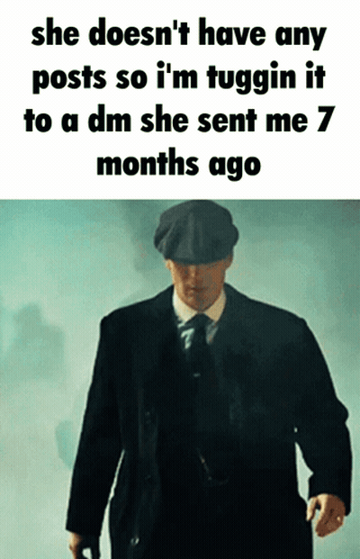 Man In Suit Walking She Doesn't Have Any Posts GIF