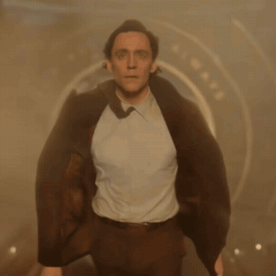 Man In Suit Walking Through Tunnel Saying Always GIF