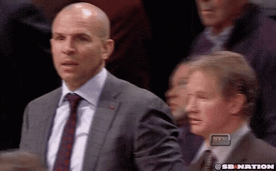 Man In Suit Watching SB Nation Basketball Game GIF