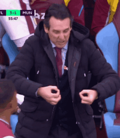 Man In Suit Watching Soccer Game GIF