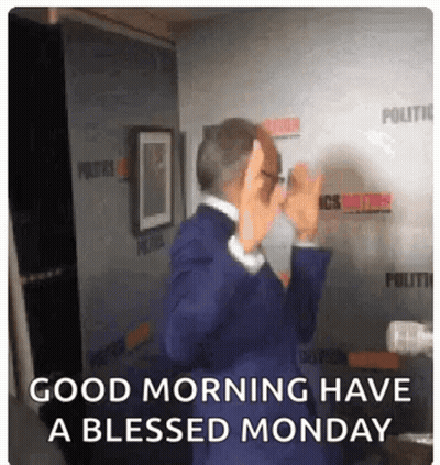 Man In Suit Waving Hands GIF