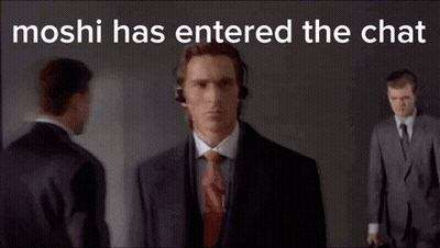 Man In Suit Wearing Headphones Talking On Phone GIF