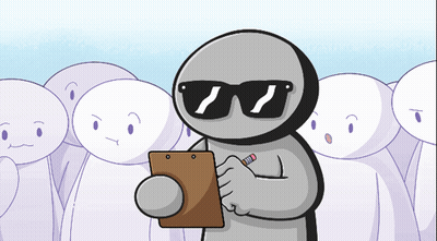 Man In Suit Wearing Sunglasses Speaking GIF