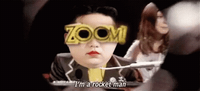 Man In Suit Wearing Zoom Sunglasses GIF