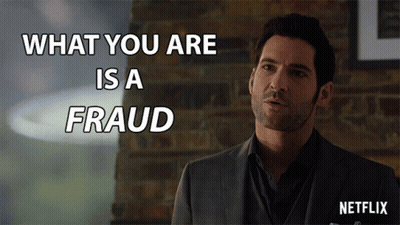 Man In Suit: What You Are Is A Fraud GIF