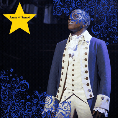 Man In Suit With Aaron Samuel Star GIF