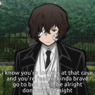 Man In Suit With Bandaged Face GIF