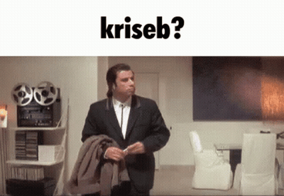 Man In Suit With Kriseb GIF