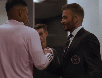 Man In Suit With Miami Patch GIF