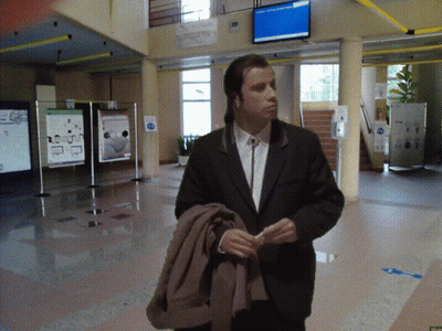 Man In Suit With No Smoking Sign GIF