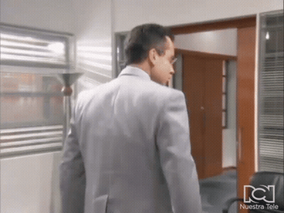 Man In Suit With Nuestra Tele GIF