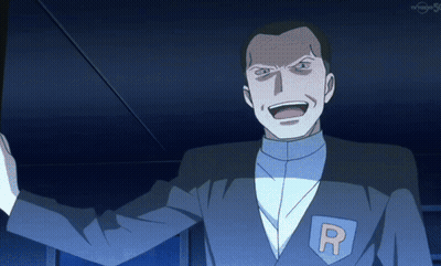 Man In Suit With R On Pocket GIF