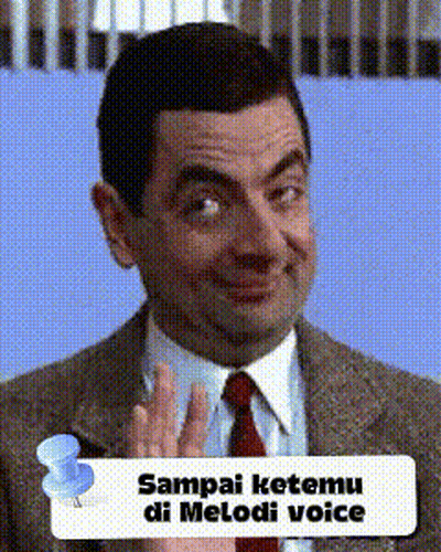 Man In Suit With Sampai Ketemu Di Melodi Voice Pin GIF