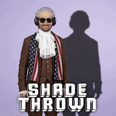 Man In Suit With Shade Thrown GIF
