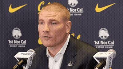 Man In Suit With Two Microphones ACCN GIF