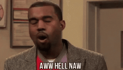 Man In Suit Yawning Aww Hell Naw GIF
