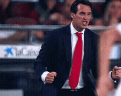 Man In Suit Yelling At Player GIF