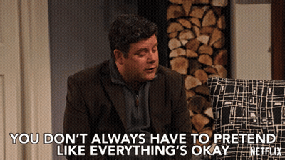 Man In Suit You Don't Always Have To Pretend Netflix GIF