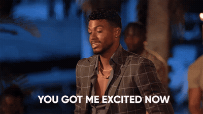 Man In Suit You Got Me Excited Now GIF