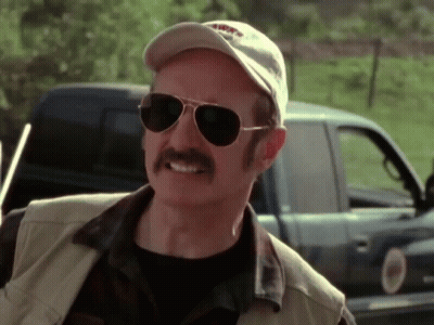 Man In Sunglasses And Army Hat GIF