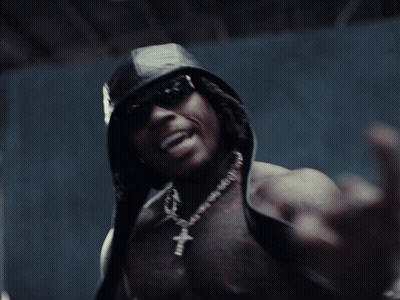 Man In Sunglasses And Bandana GIF