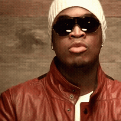 Man In Sunglasses And Beanie Making Funny Face GIF