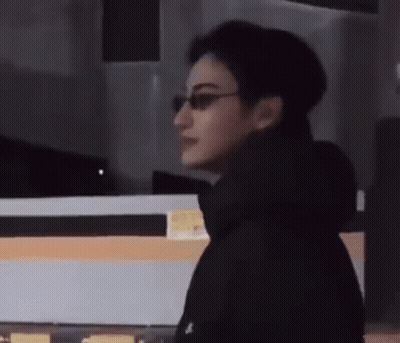 Man In Sunglasses And Black Jacket GIF