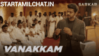 Man In Sunglasses And Blue Shirt Vanakam Nanbargale GIF