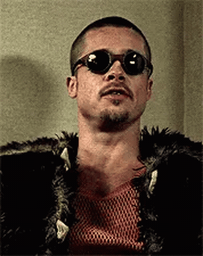 Man In Sunglasses And Fur Coat GIF