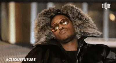 Man In Sunglasses And Fur Hood GIF