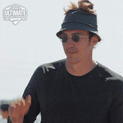 Man In Sunglasses And Hat Canada's Ultimate Challenge GIF