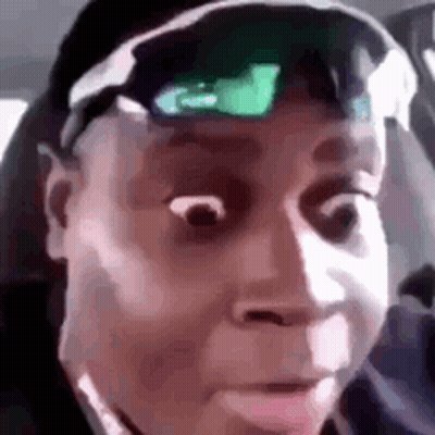 Man In Sunglasses And Hat Making Funny Face GIF