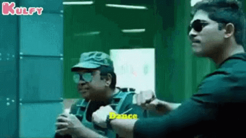 Man In Sunglasses And Hat GIF