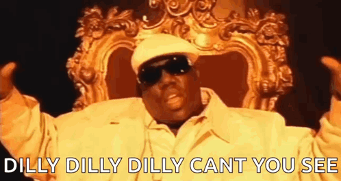 Man In Sunglasses And Hat Sitting On Throne With Arms Outstretched GIF