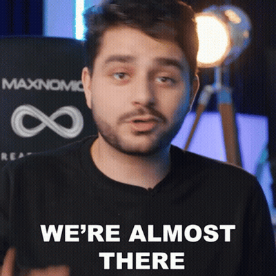 Man In Sunglasses And Headband Says We're Halfway Through The Week GIF